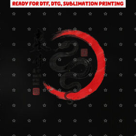 Chinese New Year 2025 Year of the Snake Shirt PNG, DTF, DTG, Sublimation Design