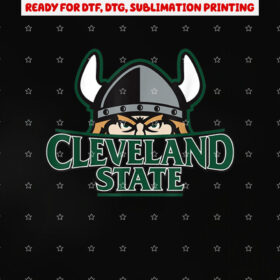 Cleveland State Vikings Official Ncaa Merch Ppcvu01 Shirt PNG, DTF, DTG, Sublimation Design