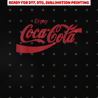 Coca Cola Classic Logo Shirt PNG, DTF, DTG, Sublimation Design