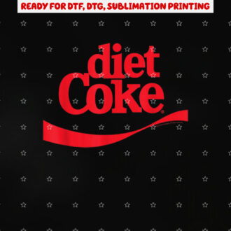 Cocacola Diet Coke Shirt PNG, DTF, DTG, Sublimation Design