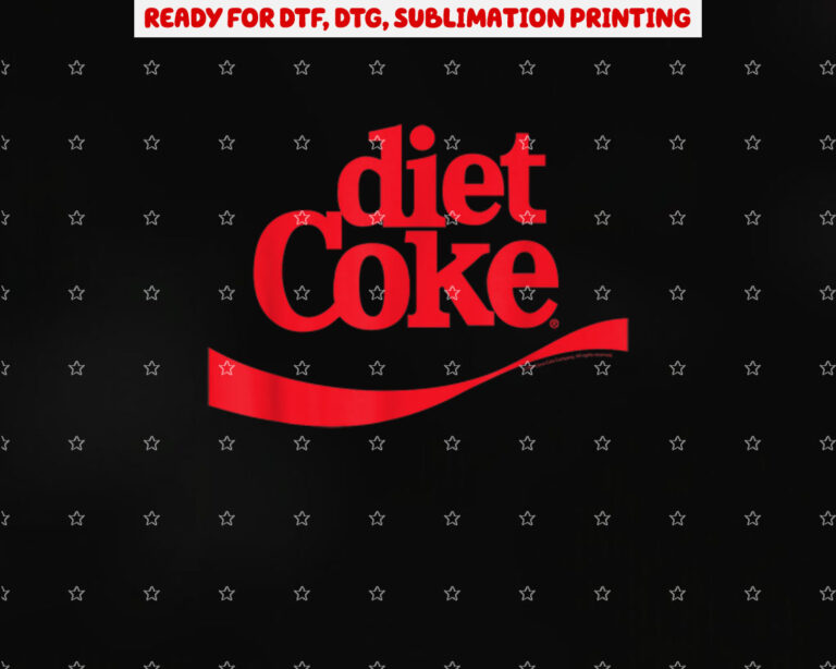 Cocacola Diet Coke Shirt PNG, DTF, DTG, Sublimation Design