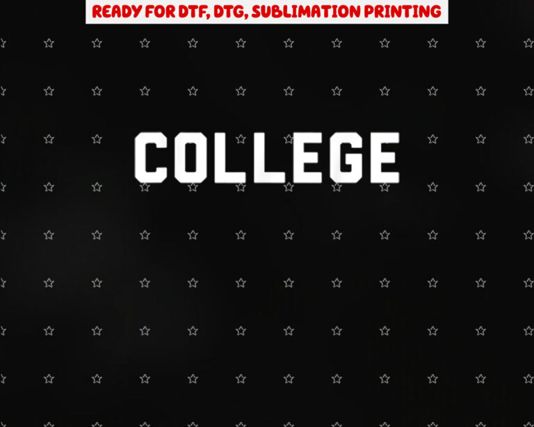 College 80s Party House Movie Classic College Shirt PNG, DTF, DTG, Sublimation Design