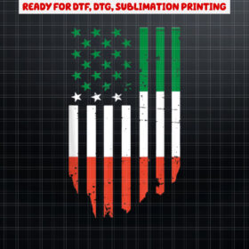 Columbus Day celebration Italian American roots USA flag Shirt PNG, DTF, DTG, Sublimation Design