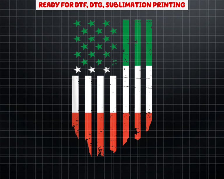 Columbus Day celebration Italian American roots USA flag Shirt PNG, DTF, DTG, Sublimation Design