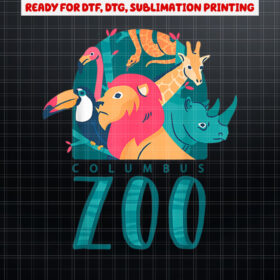 Columbus Zoo Wild Adventure Zookeeper Shirt PNG, DTF, DTG, Sublimation Design