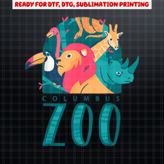 Columbus Zoo Wild Adventure Zookeeper Shirt PNG, DTF, DTG, Sublimation Design