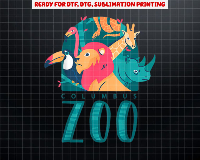 Columbus Zoo Wild Adventure Zookeeper Shirt PNG, DTF, DTG, Sublimation Design