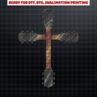 Cool Christian Guitar Cross  Funny Musician Guitarist Gift Shirt PNG, DTF, DTG, Sublimation Design