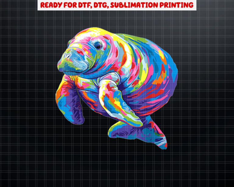 Cool multicolor Mana Costume for Boys and Girls Shirt PNG, DTF, DTG, Sublimation Design