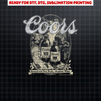 Coors Classic Beer Banquet Vintage Style Shirt PNG, DTF, DTG, Sublimation Design