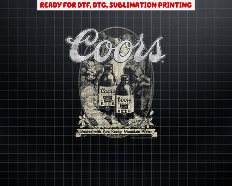 Coors Classic Beer Banquet Vintage Style Shirt PNG, DTF, DTG, Sublimation Design