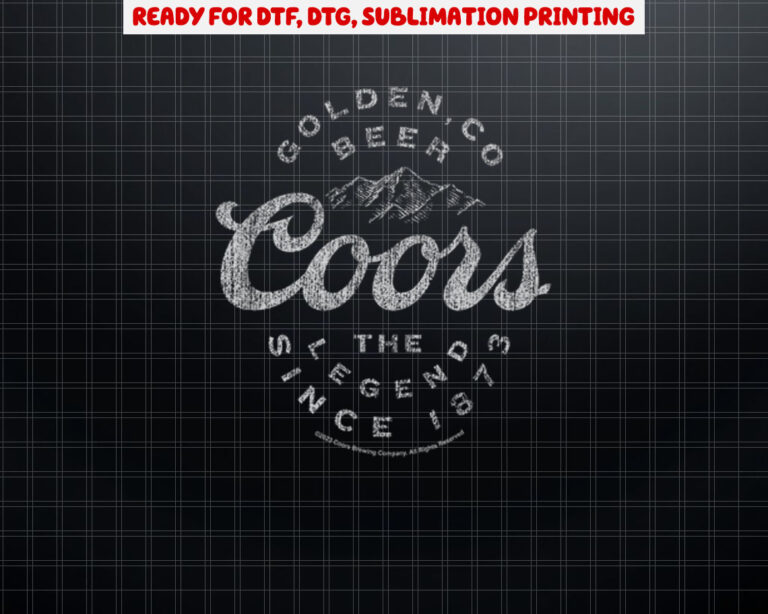 Coors Golden Beer Company Since 1873 Shirt PNG, DTF, DTG, Sublimation Design