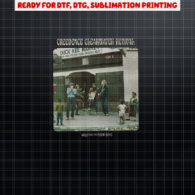 Creedence Clearwater Revival Willy  The Poor Boys  Shirt PNG, DTF, DTG, Sublimation Design