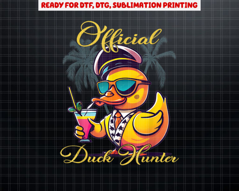 Cruising Ducks Official Duck HunterCruise Duck Shirt PNG, DTF, DTG, Sublimation Design