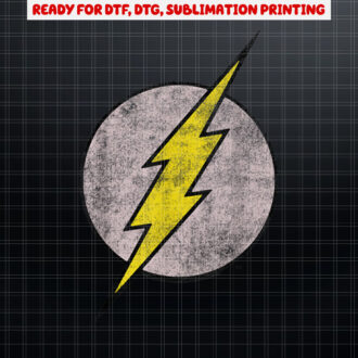 DC Comics Flash Old Flash  Shirt PNG, DTF, DTG, Sublimation Design