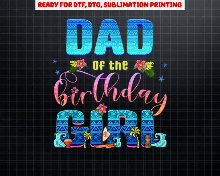 Dad And Mom Of The Birthday Girl Princess Family Party Decor Shirt PNG, DTF, DTG, Sublimation Design