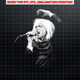 Debbie Harry Blondie Live By Simon Fowler Shirt PNG, DTF, DTG, Sublimation Design