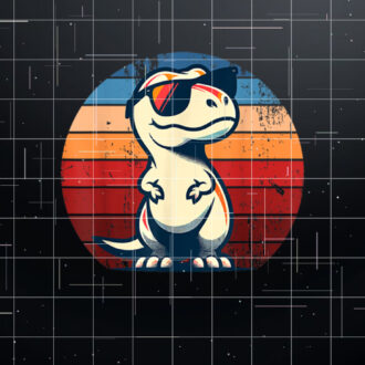 Dinosaur TRex Retro Novelty Men Kids Women Funny Dinosaur Shirt PNG, DTF, DTG, Sublimation Design