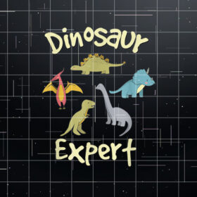 Dinosaur for Kids  Dinosaur Expert Shirt PNG, DTF, DTG, Sublimation Design