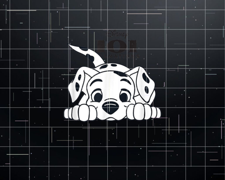 Disney 101 Dalmatians Playful Position Puppy  V2 Shirt PNG, DTF, DTG, Sublimation Design