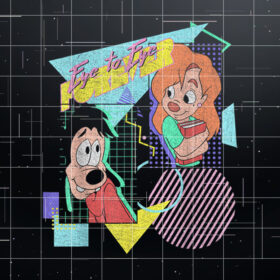 Disney A Goofy Movie Max  Roxanne Eye To Eye Poster Shirt PNG, DTF, DTG, Sublimation Design