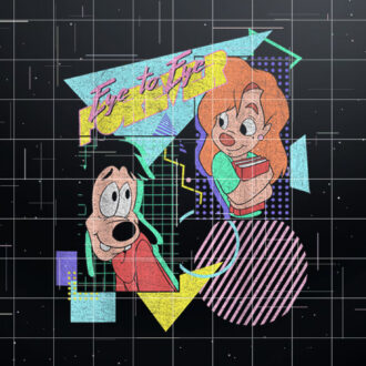 Disney A Goofy Movie Max  Roxanne Eye To Eye Poster Shirt PNG, DTF, DTG, Sublimation Design
