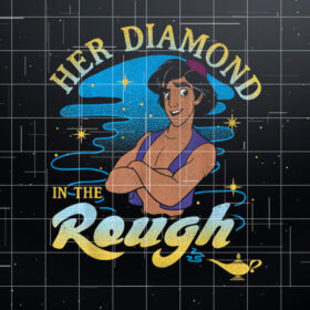 Disney Aladdin Her Diamond In The Rough Portrait Shirt PNG, DTF, DTG, Sublimation Design