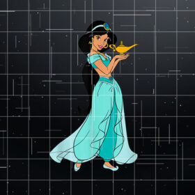 Disney Aladdin Princess Jasmine and Magic Lamp 90s Shirt PNG, DTF, DTG, Sublimation Design
