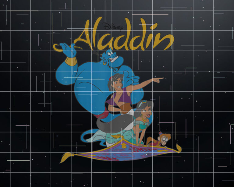 Disney Aladdin Vintage Group Shot  Shirt PNG, DTF, DTG, Sublimation Design