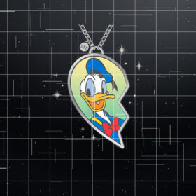 Disney BFF Best Friends Matching Heart Necklace Donald Duck Shirt PNG, DTF, DTG, Sublimation Design