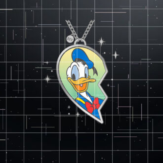 Disney BFF Best Friends Matching Heart Necklace Donald Duck Shirt PNG, DTF, DTG, Sublimation Design