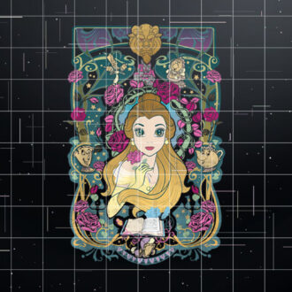 Disney Beauty And The Beast Belle Surrounded Graphic Shirt PNG, DTF, DTG, Sublimation Design