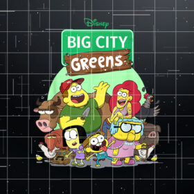 Disney Big City Greens Family Group Shirt PNG, DTF, DTG, Sublimation Design