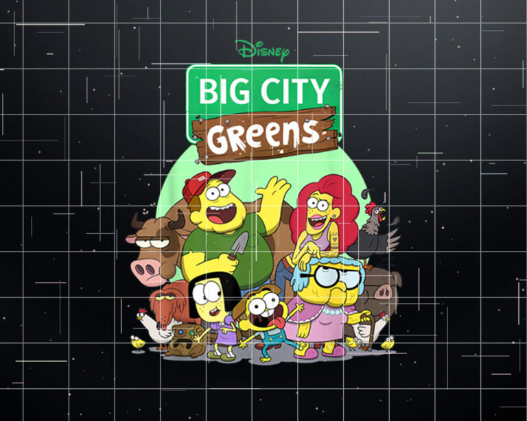 Disney Big City Greens Family Group Shirt PNG, DTF, DTG, Sublimation Design