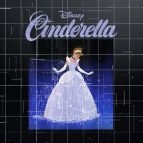 Disney Cinderella 70th Anniversary Cinderella Dress Poster Shirt PNG, DTF, DTG, Sublimation Design
