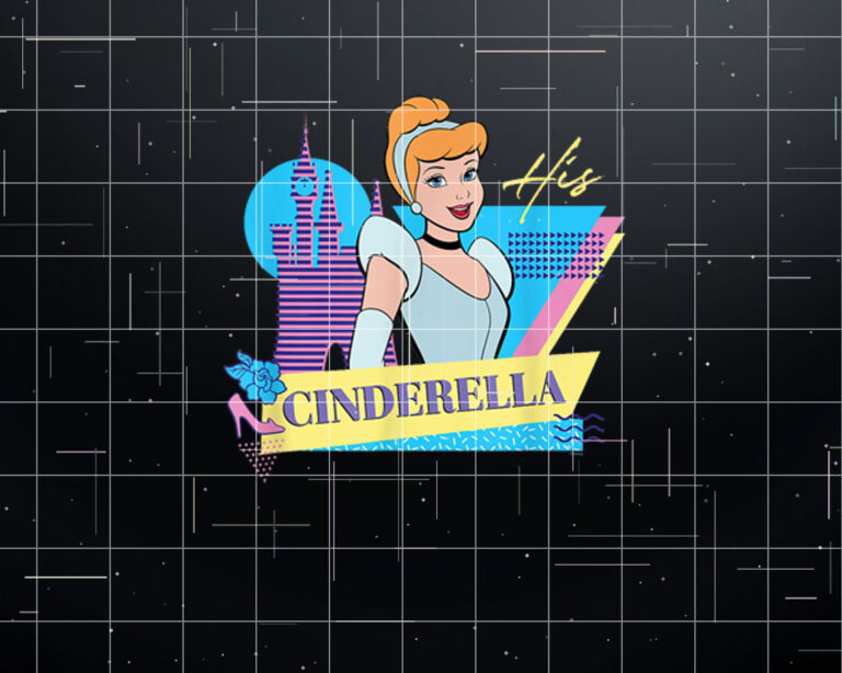 Disney Cinderella Retro Couples Matching His Cinderella Shirt PNG, DTF, DTG, Sublimation Design