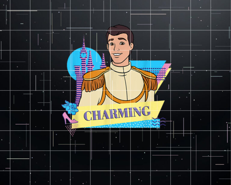 Disney Cinderella Retro Couples Matching Prince Charming Shirt PNG, DTF, DTG, Sublimation Design