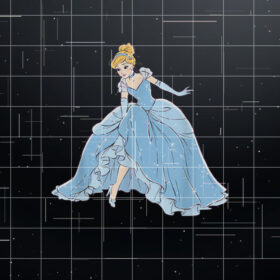 Disney Cinderella Valentines Day Cinderella  Prince  Shirt PNG, DTF, DTG, Sublimation Design