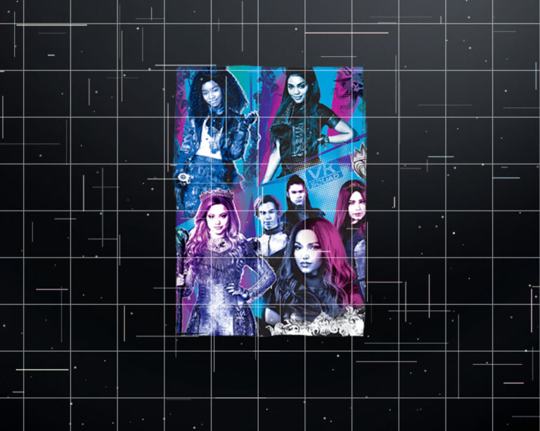 Disney Descendants 3 VK Kids Shirt PNG, DTF, DTG, Sublimation Design