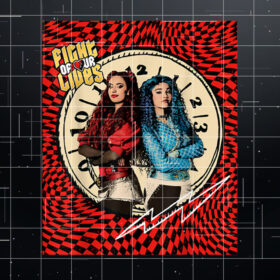 Disney Descendants 4 The Rise of Red Fight of Our Lives Shirt PNG, DTF, DTG, Sublimation Design