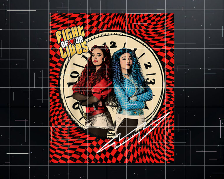 Disney Descendants 4 The Rise of Red Fight of Our Lives Shirt PNG, DTF, DTG, Sublimation Design