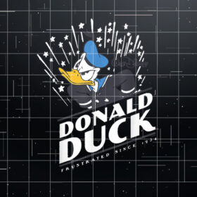 Disney Donald Duck 90th Anniversary Frustrated Since 1934 Shirt PNG, DTF, DTG, Sublimation Design