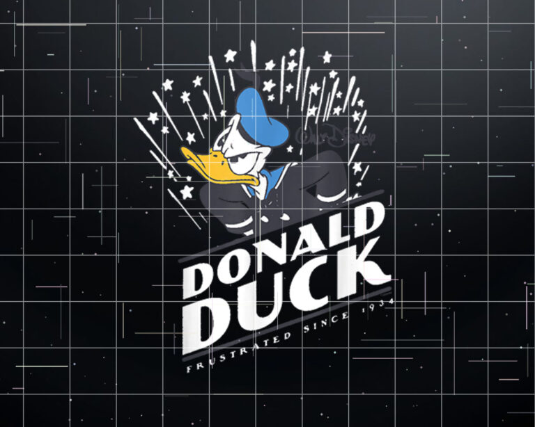 Disney Donald Duck 90th Anniversary Frustrated Since 1934 Shirt PNG, DTF, DTG, Sublimation Design