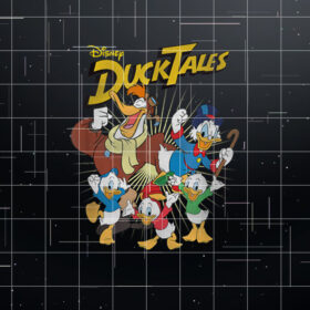 Disney DuckTales Main Characters Full Of Joy Group Shot Shirt PNG, DTF, DTG, Sublimation Design