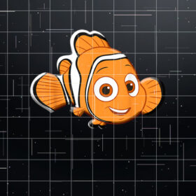 Disney Finding Dory Nemo Character Portrait Graphic Shirt PNG, DTF, DTG, Sublimation Design