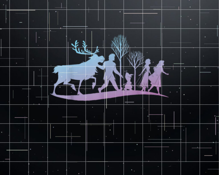 Disney Frozen 2 Characters Gradient Silhouette Shirt PNG, DTF, DTG, Sublimation Design