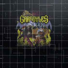 Disney Gargoyles Retro Rock And Roll Shirt PNG, DTF, DTG, Sublimation Design