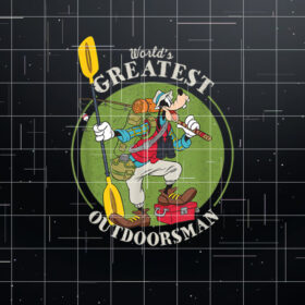 Disney Goofy Outdoorsman Fathers Day Shirt PNG, DTF, DTG, Sublimation Design