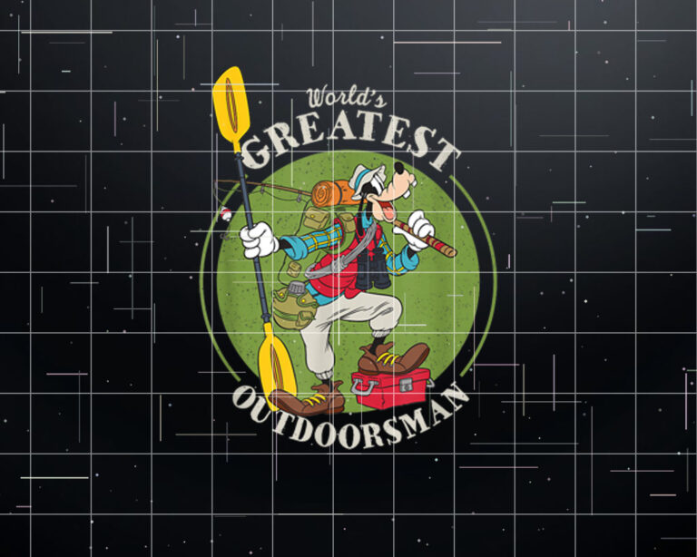 Disney Goofy Outdoorsman Fathers Day Shirt PNG, DTF, DTG, Sublimation Design