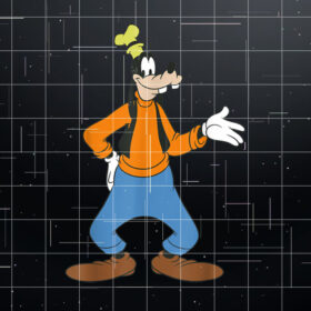 Disney Goofy Traditional Portrait Shirt PNG, DTF, DTG, Sublimation Design